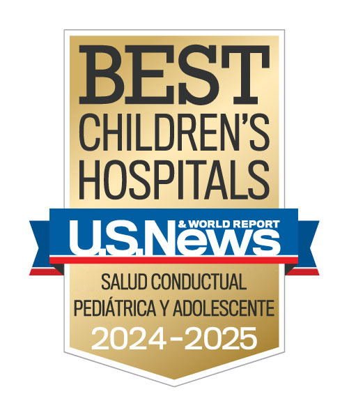 Best Children's Hospitals U.S. News & World Report. Salud conductual pediátrica y adolescente 2024-2025.