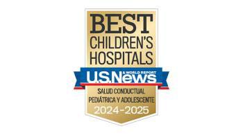 Best Children's Hospitals U.S. News & World Report. Salud conductual pediátrica y adolescente 2024-2025.