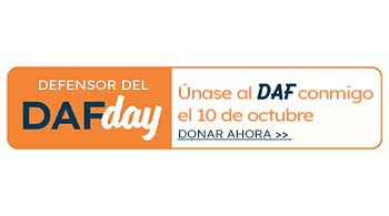 Defensor del DAF day. Únase al DAF conmigo el 10 de octubre.